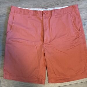 St Johns Bay Men's Shorts Size 42 Burnt Sienna Inseam 10 Inches